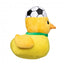 Peluche para cão FuzzYard Pato futebolista Brasil n.º 7 com apito