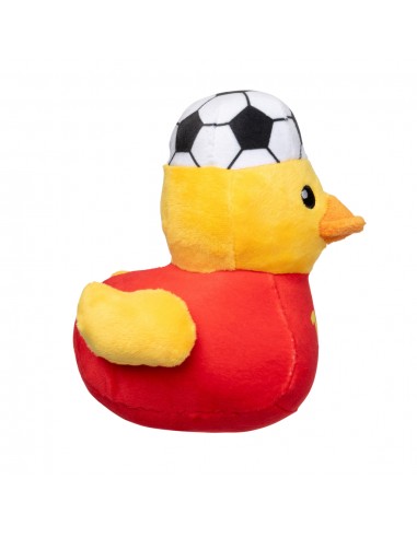 Peluche para cão FuzzYard Pato futebol Espanha n.º 19 com apito