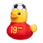 Peluche para cão FuzzYard Pato futebol Espanha n.º 19 com apito