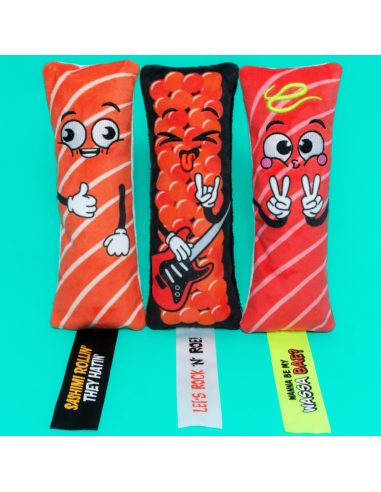 Brinquedo kicker com catnip para gatos FuzzYard Wasa-Bae