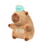 Peluche para cão FuzzYard Happybaras Capy-Ccino com apito