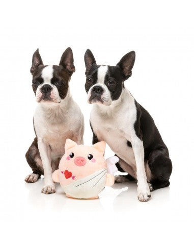 Peluche para cães FuzzYard Love Cu-pig, porquinho cupido