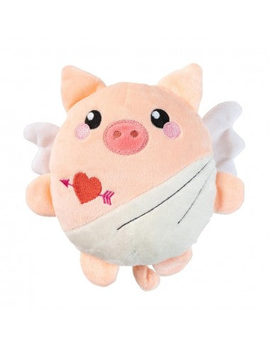 Peluche para cães FuzzYard Love Cu-pig, porquinho cupido