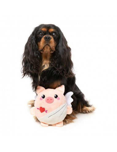 Peluche para cães FuzzYard Love Cu-pig, porquinho cupido