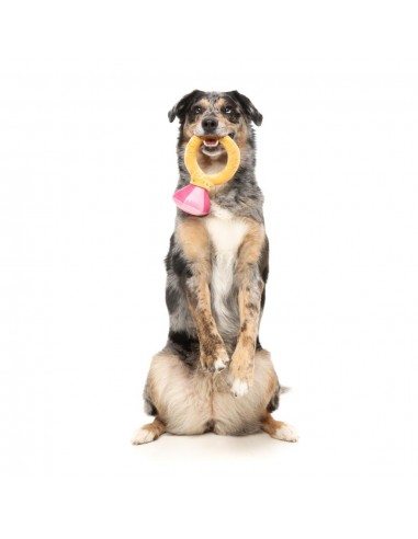 Peluche para cães FuzzYard Love Diamond In The Ruff Ring, anel de diamante
