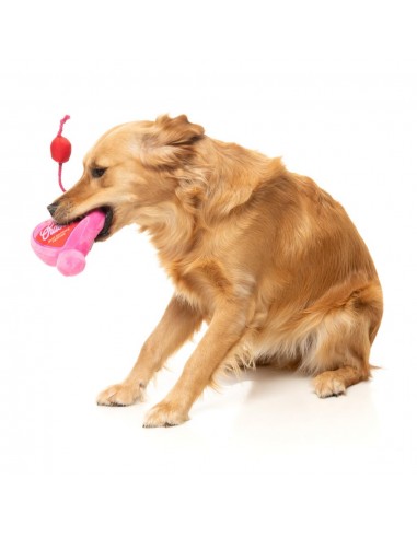 Peluche para cães FuzzYard Love Tail Chaser Perfume, frasco de perfume