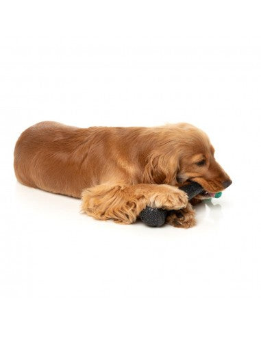 Brinquedo interativo para cães FuzzYard Mic Drop com corda e som