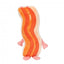 Peluche para cão FuzzYard Meat Heads Kevin Bacon-Strip com apito