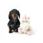 Peluche para cães FuzzYard Nasties Electra the Unicorn (tamanho L)