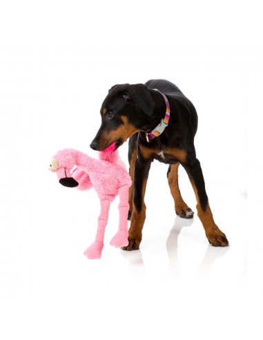 Peluche para cães FuzzYard Nasties Flo com apito (tamanho L)
