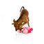 Peluche para cães FuzzYard Nasties Flo com apito (tamanho S)