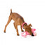 Peluche para cães FuzzYard Nasties Flo com apito (tamanho S)