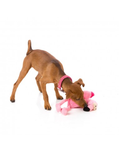 Peluche para cães FuzzYard Nasties Flo com apito (tamanho S)