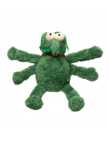 Peluche para cães FuzzYard Nasties Scratchy pulga verde (tamanho L)