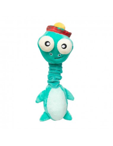 Peluche para cães FuzzYard Neck Minnits Loch Neck Monster com pescoço elástico