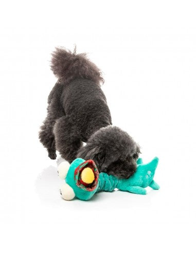 Peluche para cães FuzzYard Neck Minnits Loch Neck Monster com pescoço elástico