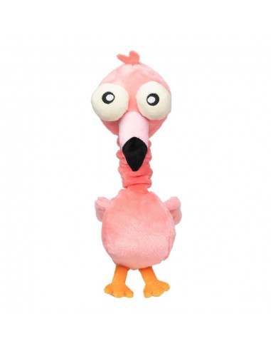 Peluche para cães FuzzYard Neck Minnits Neckole flamingo com pescoço elástico