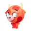 Peluche para cães FuzzYard Noggins Moo Hammad Ali com apito