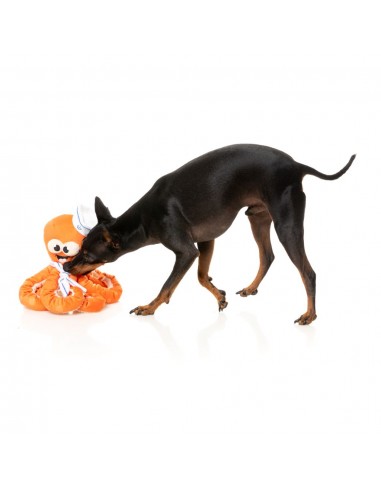 Peluche para cães FuzzYard Octo-Pose Sailor Squiggles polvo com apito