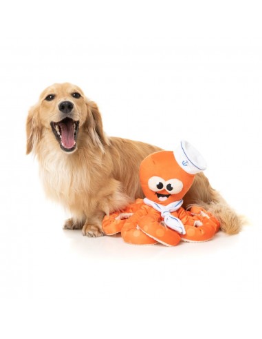 Peluche para cães FuzzYard Octo-Pose Sailor Squiggles polvo com apito