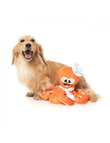 Peluche para cães FuzzYard Octo-Pose Sailor Squiggles polvo com apito