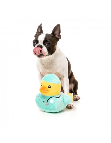Peluche para cães FuzzYard Ducktor pato com apito