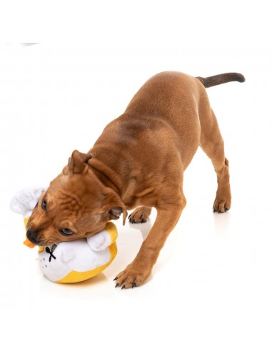 Peluche para cães FuzzYard pato Gordon Quacksay com apito