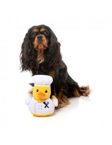 Peluche para cães FuzzYard pato Gordon Quacksay com apito