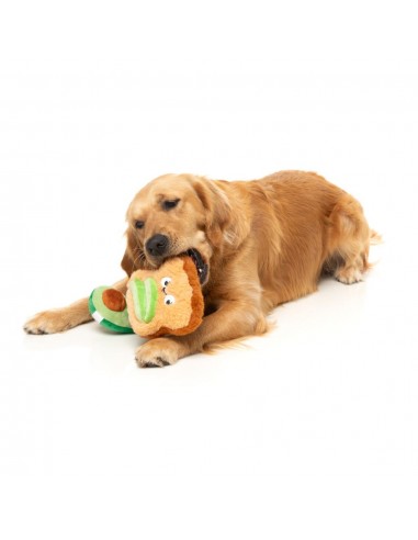 Peluches para cães FuzzYard abacate e torrada, pack de 2