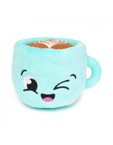 Peluches para cães FuzzYard croissant e cappuccino, pack de 2