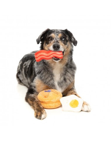 Peluches para cães FuzzYard Dog's Breakfast, pack de 3