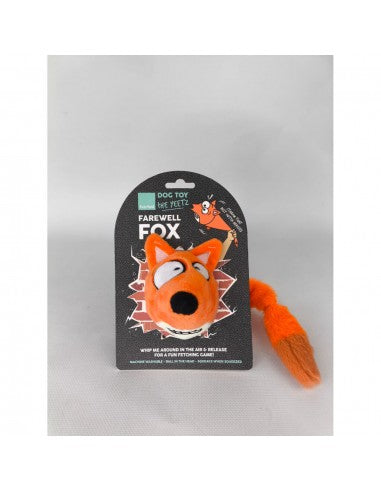 Peluche para cães com som FuzzYard The Yeetz Farewell Fox