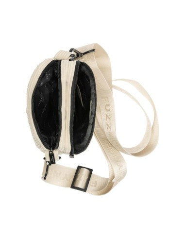 Bolsa de passeio para cães em bombazina FuzzYard Life Sandstone