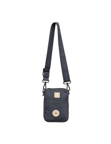 Bolsa de passeio para cães em bombazina FuzzYard Life Slate Grey