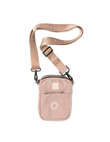 Bolsa de passeio para cães em bombazina FuzzYard Life Soft Blush
