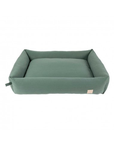Cama para cães em algodão FuzzYard Life Myrtle Green (tamanho L)
