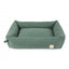 Cama para cães em algodão FuzzYard Life Myrtle Green (tamanho M)