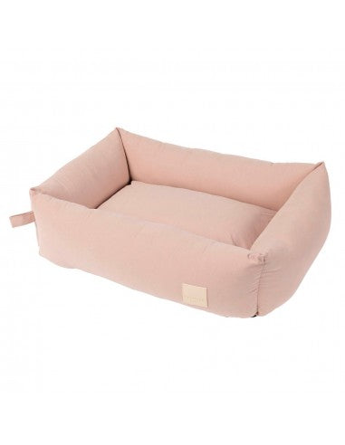 Cama para cães em algodão FuzzYard Life Soft Blush (tamanho S)