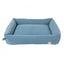 Cama para cães em bombazina FuzzYard Life French Blue (tamanho L)