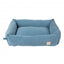 Cama para cães em bombazina FuzzYard Life French Blue (tamanho M)