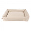 Cama para cães em bombazina FuzzYard Life Sandstone (tamanho L)