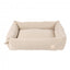 Cama para cães em bombazina FuzzYard Life Sandstone (tamanho M)