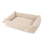 Cama para cães em bombazina FuzzYard Life Sandstone (tamanho M)