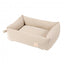 Cama para cães em bombazina FuzzYard Life Sandstone (tamanho S)