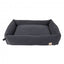 Cama para cães em bombazina FuzzYard Life Slate Grey (tamanho L)