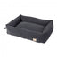 Cama para cães em bombazina FuzzYard Life Slate Grey (tamanho M)