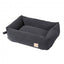 Cama para cães em bombazina FuzzYard Life Slate Grey (tamanho S)