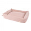 Cama para cães em bombazina FuzzYard Life Soft Blush (tamanho L)