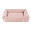 Cama para cães em bombazina FuzzYard Life Soft Blush (tamanho M)