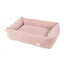 Cama para cães em bombazina FuzzYard Life Soft Blush (tamanho M)